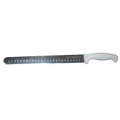 Stanton Trading Slicer Knife12" WhitePP handle straight edge, high-carbonsteel KNV-SLCSTR12-WH